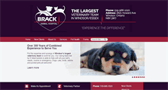 Desktop Screenshot of brackanimalhospital.ca
